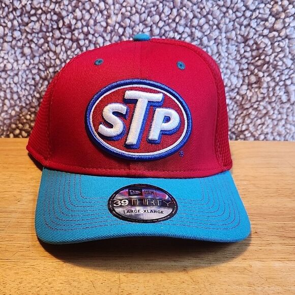 New Era 39Thirty NASCAR STP L/ XL Stretchfit Hat - NEW - Picture 1 of 9
